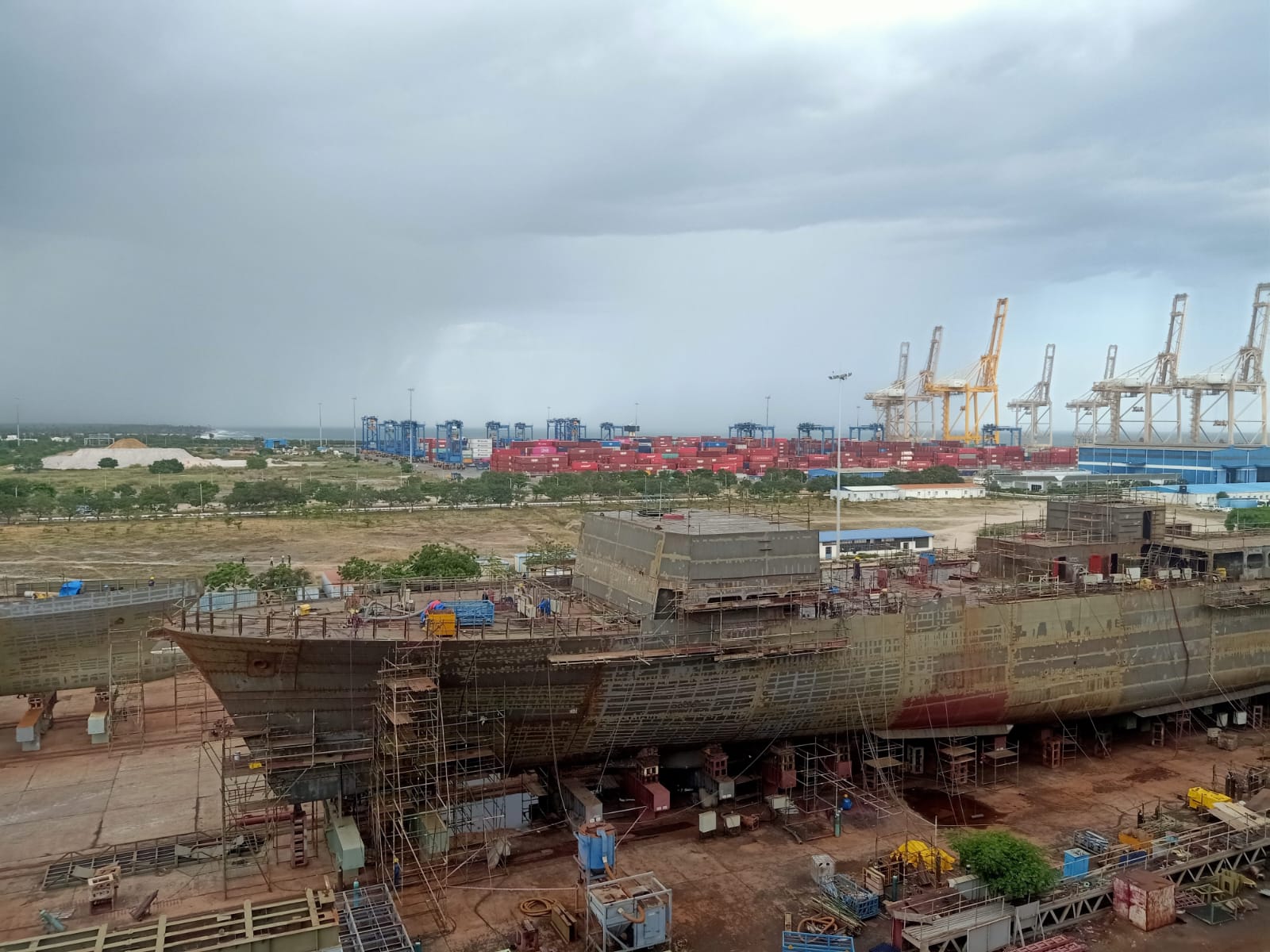 Marine Ship Painting Work